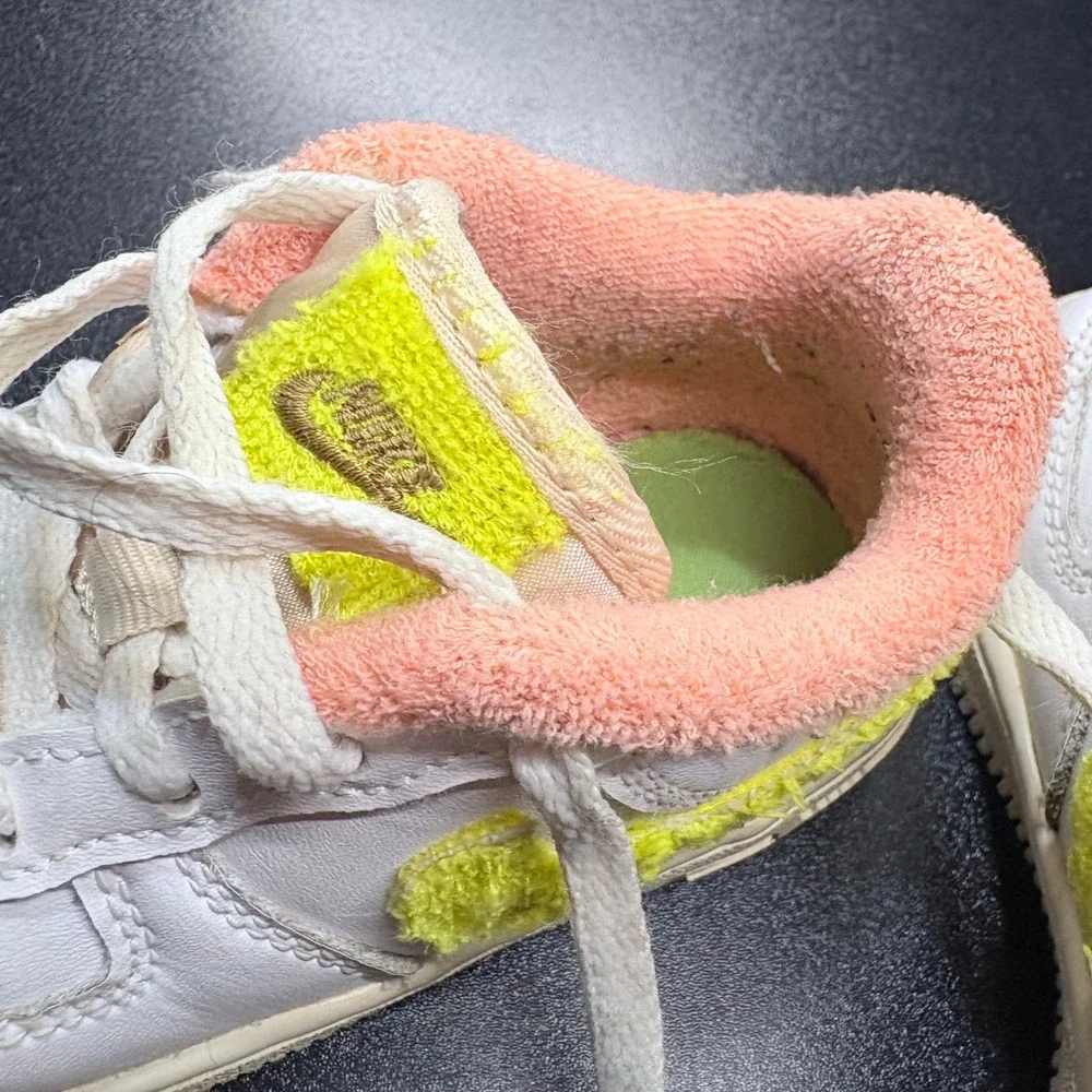 Nike Air Force 1 LV8 toddler shoes Size 7C swoosh white lifestyle